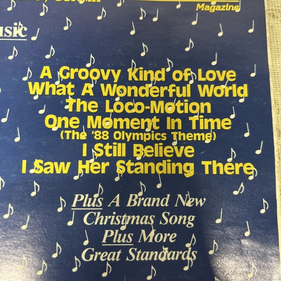 Vintage Sheet Music Magazine, Dec. 78,79 And 88. Three Issues Words and Music - Picture 8 of 13